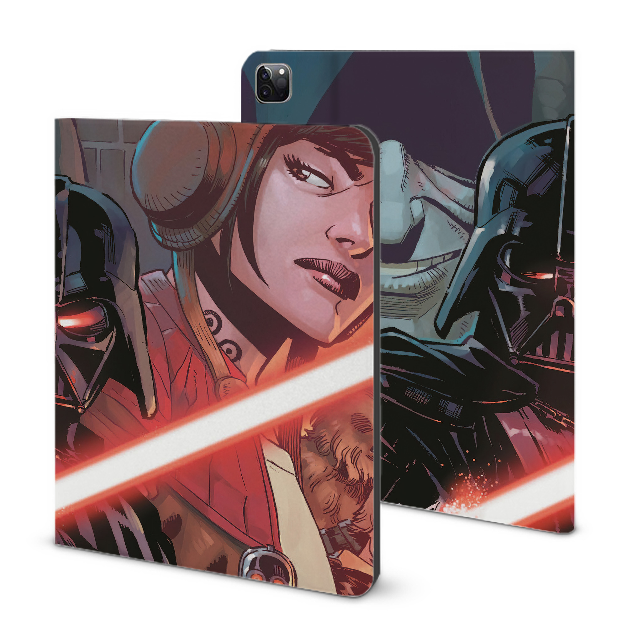 （画像用） スター・ウォーズ Star Wars IPad ケース ブック型 PUレザー TPU 耐衝撃 軽量 薄型 ペン収納なし 全面保護 IPad 各モデル対応
